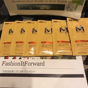 Lot of 6 Motions Treat & Repair Color Care Masque